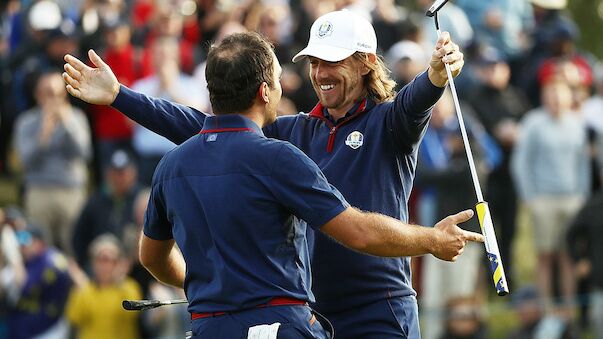 Europa nach Comeback beim Ryder Cup vorn