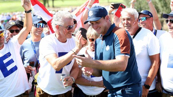 Straka mit großem Fan-Zuspruch beim Ryder Cup