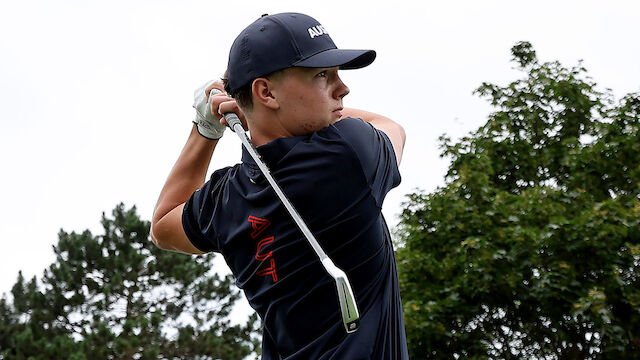 Boys aus Frankreich führen, Österreichs Golf-Nachwuchs stark