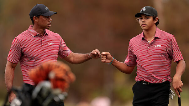 Turniersieg! Woods-Junior wandelt auf Tigers Spuren