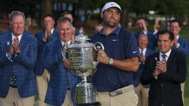 Dritter Major-Titel: Scheffler gewinnt PGA Championship