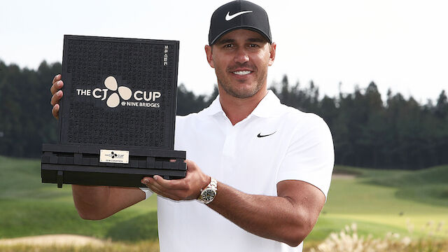 Brooks Koepka nach Sieg in Korea die Nummer 1