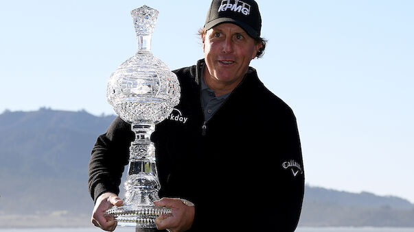 Phil Mickelson holt 5. Titel in Pebble Beach