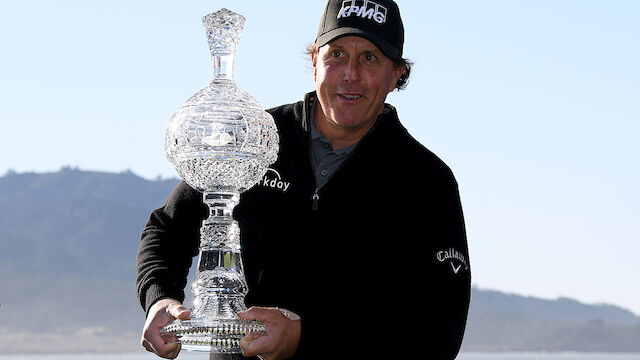 Mickelson holt 5. Titel beim Pebble Beach Pro-Am