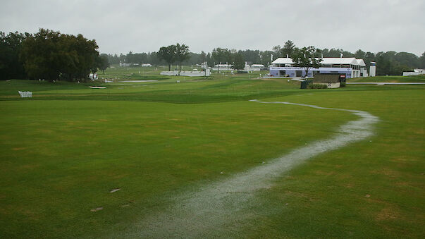 Unwetter-Verschiebung bei BMW Championship