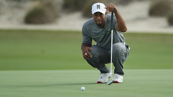 Tiger Woods rutscht beim Comeback zurück