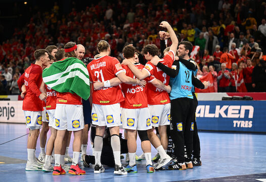 Handball-EM: Dänemark stößt Tor zum Halbfinale weit auf 