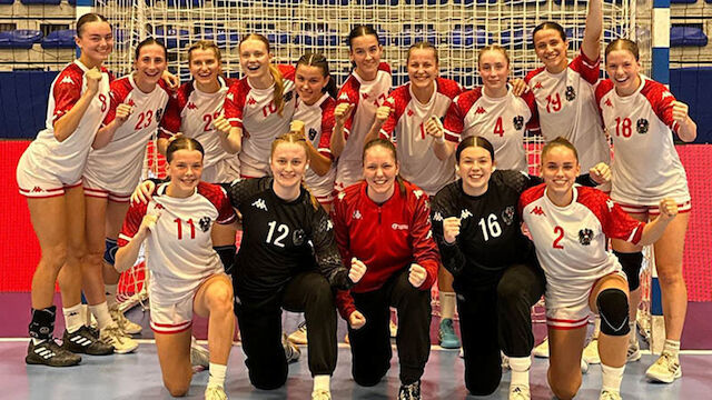 ÖHB-U19-Frauen fixieren vorzeitiges EM-Halbfinal-Ticket