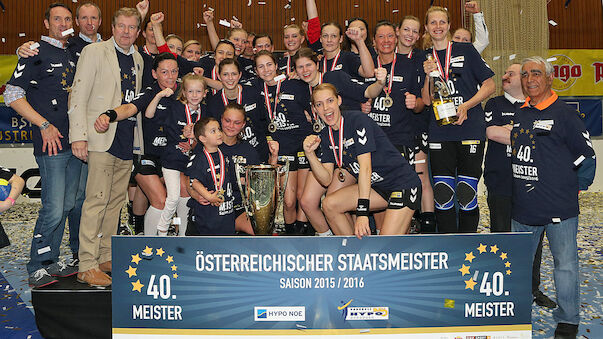 Hypo-Damen zum 40. Mal in Serie WHA-Meister