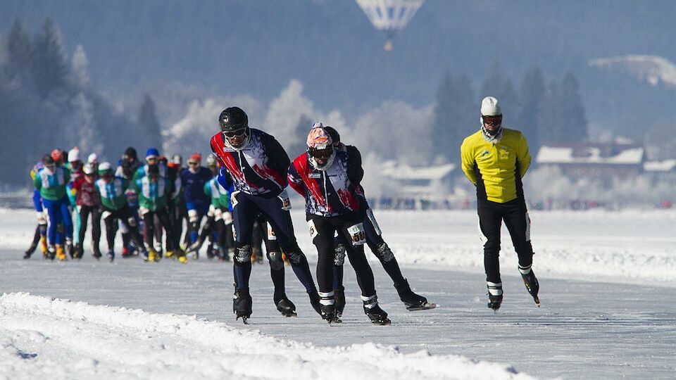 Weissensee Eisschnelllauf Marathon