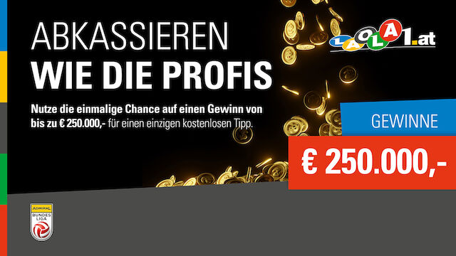 Gewinne mit 1 Tipp 250.000 Euro!