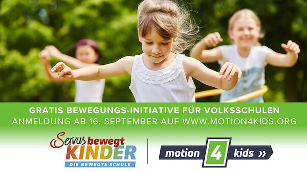 Mit motion4kids wird Ihre Schule eine 