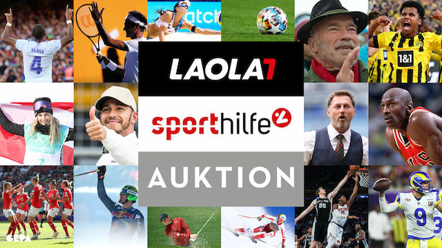 Die LAOLA1 Sporthilfe Charity Auktion