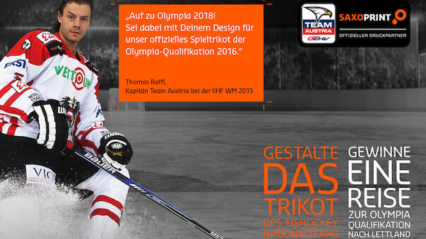 Designe das Trikot für die Olympia-Quali!