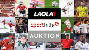 Die LAOLA1 Sporthilfe Charity Auktion