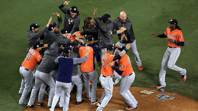 MLB: Houston Astros holen erstmals World Series