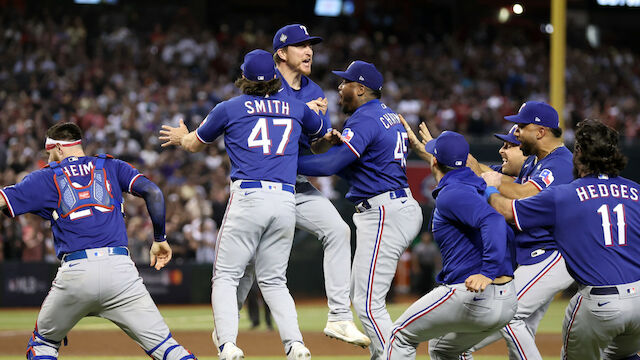 Premieren-Titel! Texas Rangers holen erstmals World Series