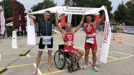 Triathlon: Para-Staatsmeistertitel in St. Pölten