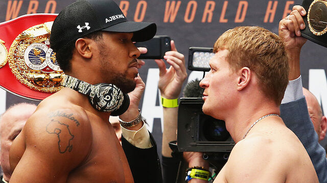 Joshua vs. Povetkin - so siehst du den WM-Kampf