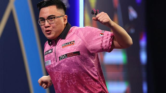 Rusty-Jake Rodriguez bei WM einzige heimische Darts-Hoffnung