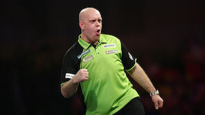 Van Gerwen kämpft sich ins Achtelfinale