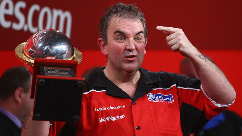 2009: Phil Taylor (ENG/12. WM-Titel)