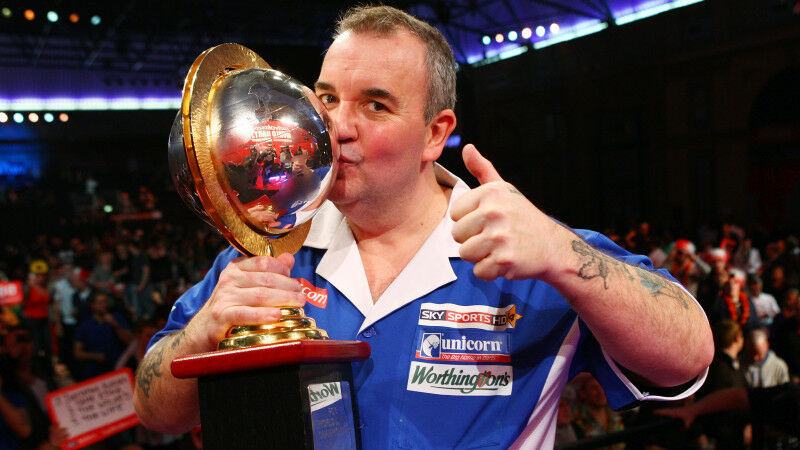 2010: Phil Taylor (ENG/13. WM-Titel)