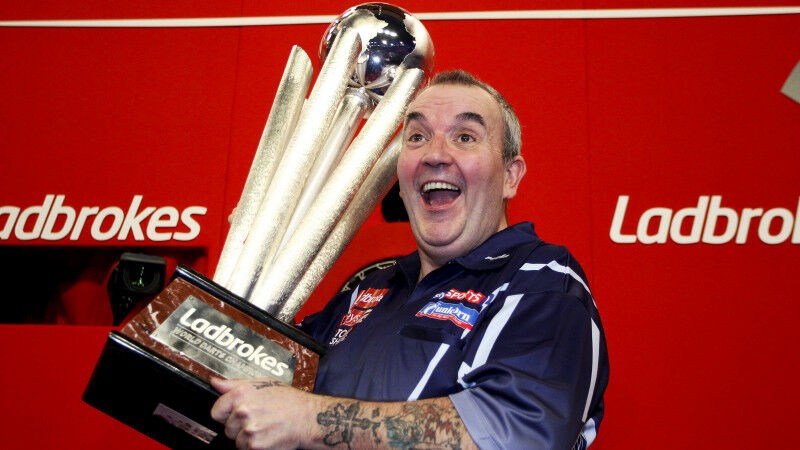 2013: Phil Taylor (ENG/14. WM-Titel)