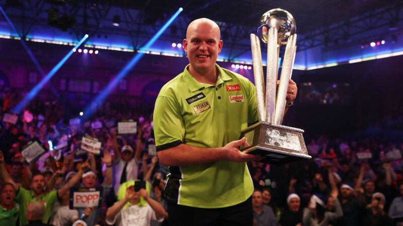 2017: Michael van Gerwen (NED/2. WM-Titel)