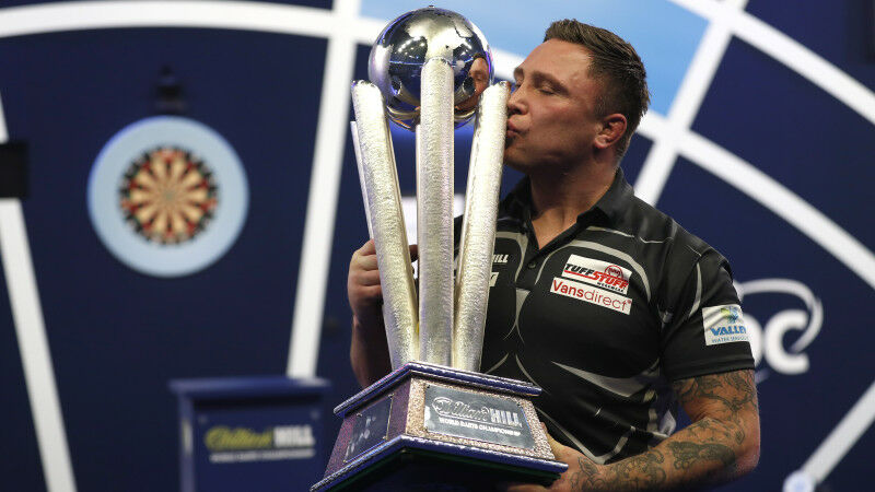 2021: Gerwyn Price (WAL/1. WM-Titel)