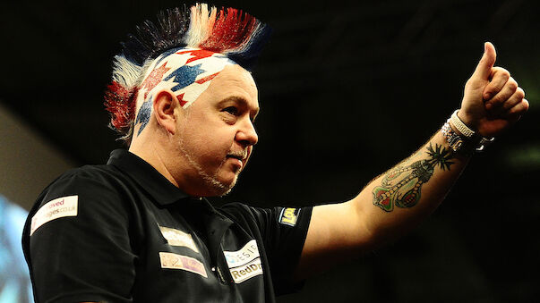 Peter Wright zieht in zweite WM-Runde ein