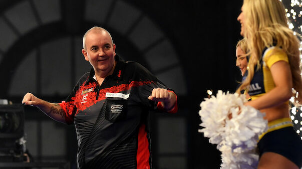 Phil Taylor stürmt ins Halbfinale der Darts-WM