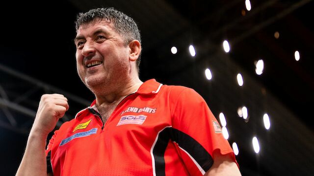 England zu stark: Österreich holt Silber bei Darts-Team-WM