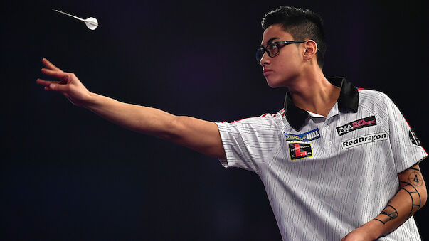 Rodriguez bei Darts-WM mit knapper Niederlage