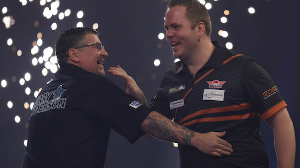 Suljovic-Bezwinger Gary Anderson im Halbfinale