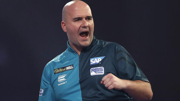 Rob Cross in Salzburg Darts-Europameister