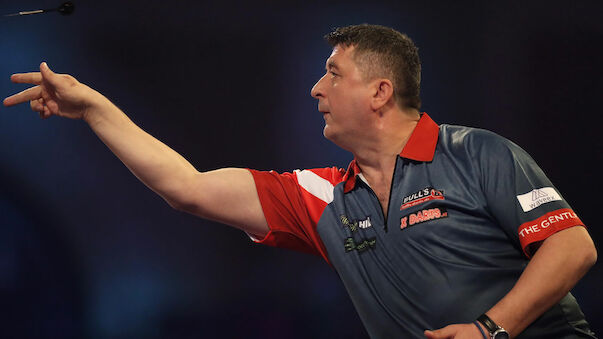 Mensur Suljovic startet souverän in die Darts-WM