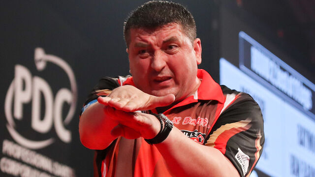 European Darts Grand Prix: Suljovic locker weiter
