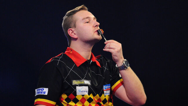 Sensation! Van den Bergh gewinnt World Matchplay