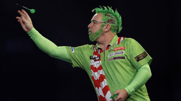 Peter Wright war beim WM-Auftakt beeinträchtigt