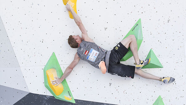 Schubert verpasst Boulder-Finale in Innsbruck