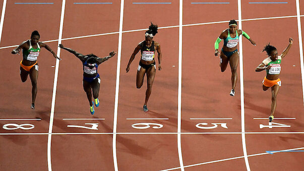 Bowie gewinnt die 100 Meter der Frauen