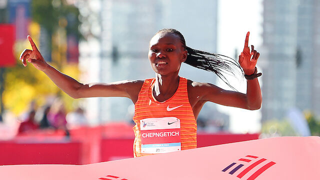 Chicago-Marathon: Frauen-Weltrekord hauchdünn verpasst