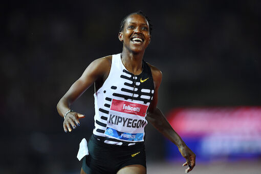 Leichtathletik: Kipyegon pulverisiert Meilen-Weltrekord