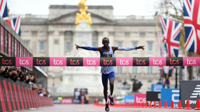 London-Marathon: Kiptum mit zweitschnellster Zeit jemals