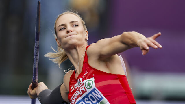 Hudson im Speer-EM-Finale: "Finde die Quali oft schlimmer"
