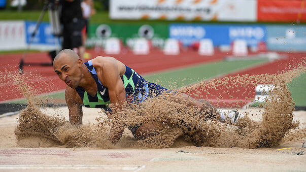 Götzis: Damian Warner auf dem Weg zum 9.000er