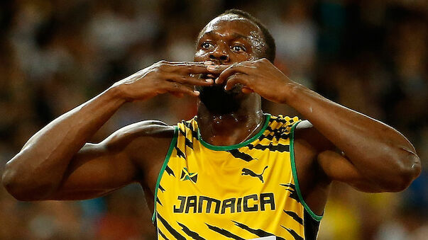 Sprint-Ass Usain Bolt nimmt Fahrt auf