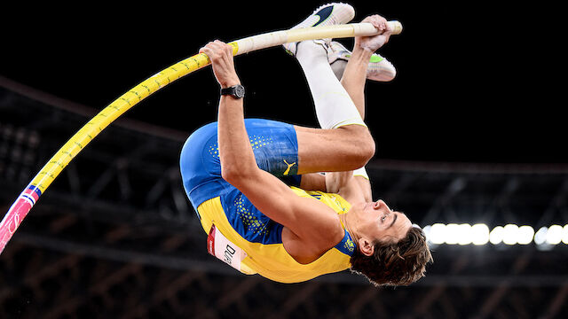 Duplantis verpasst Stabhochsprung-Weltrekord knapp