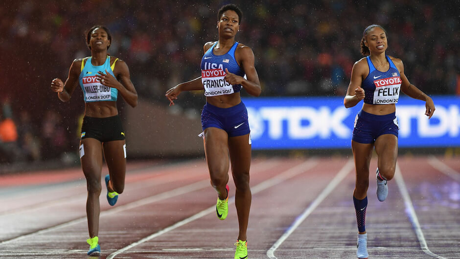 LeichtathletikWM Dramatisches 400mFinale der Frauen LAOLA1.at